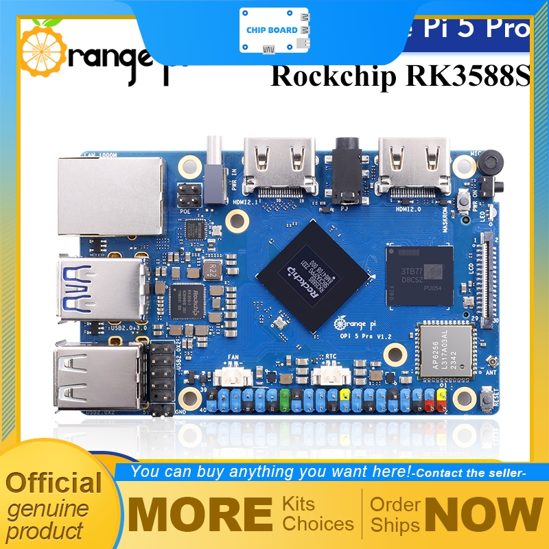 บอร์ดพัฒนา Orange Pi 5 Pro ใช้ - Radxa Rock 5B 16Gb บทวิจารณ์และราคา